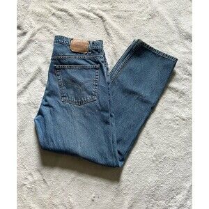 Vintage 90s Levis 505 Jeans Mens Regular Fit Straight Leg Medium Wash Size 38x32